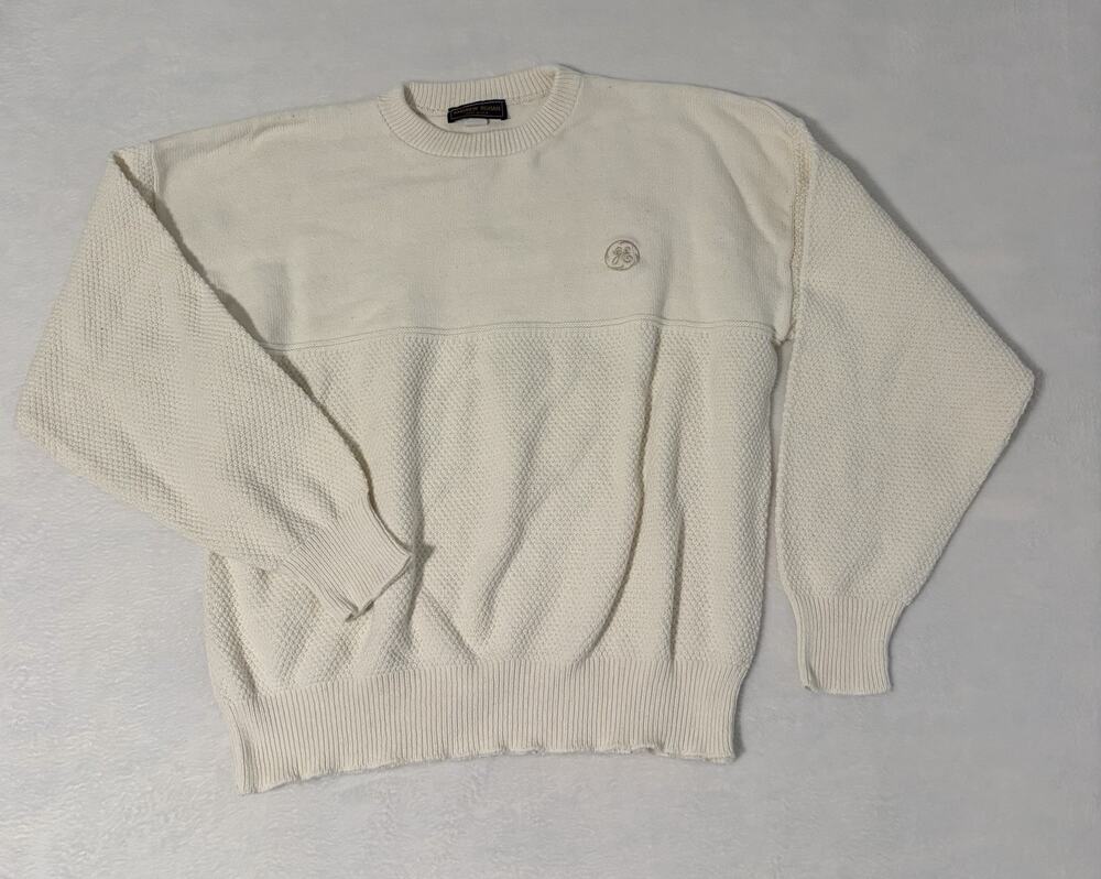 Vintage Andrew Rohan Sweater Size 2XL General Electric GE Logo Made In USA